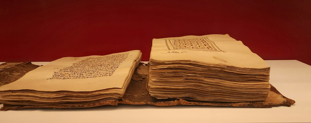 old manuscripts and scrolls